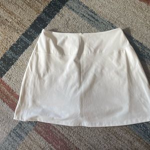 Girlfriend collective white skort/skirt